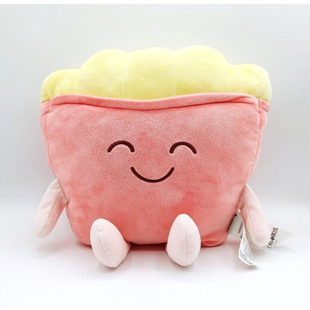 Miniso Life Yummy Yummy Food Series French Fry Plush Toy Kawaii Foodie 11.8"